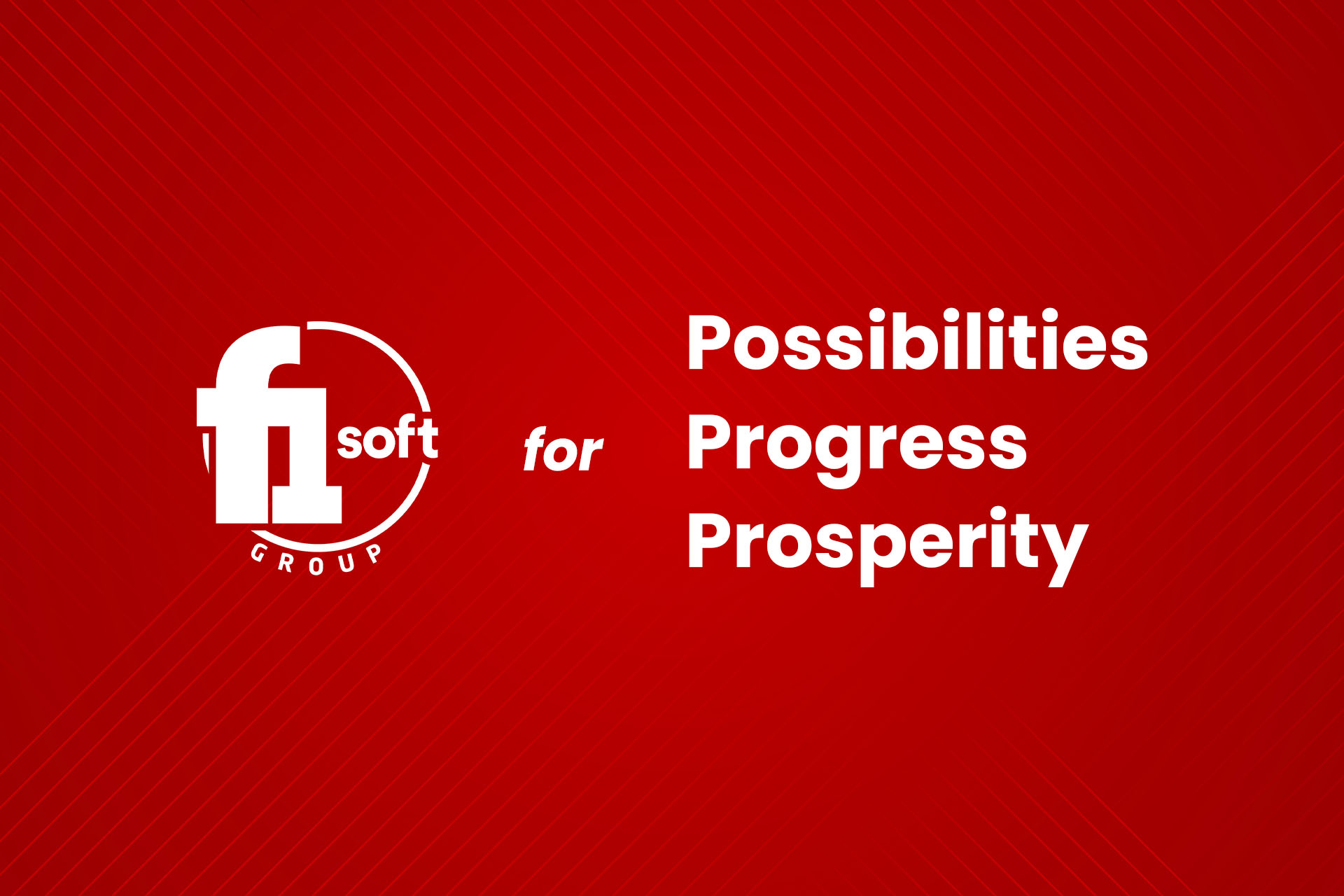 F1Soft for Possibility, Progress, and Prosperity - Featured Image