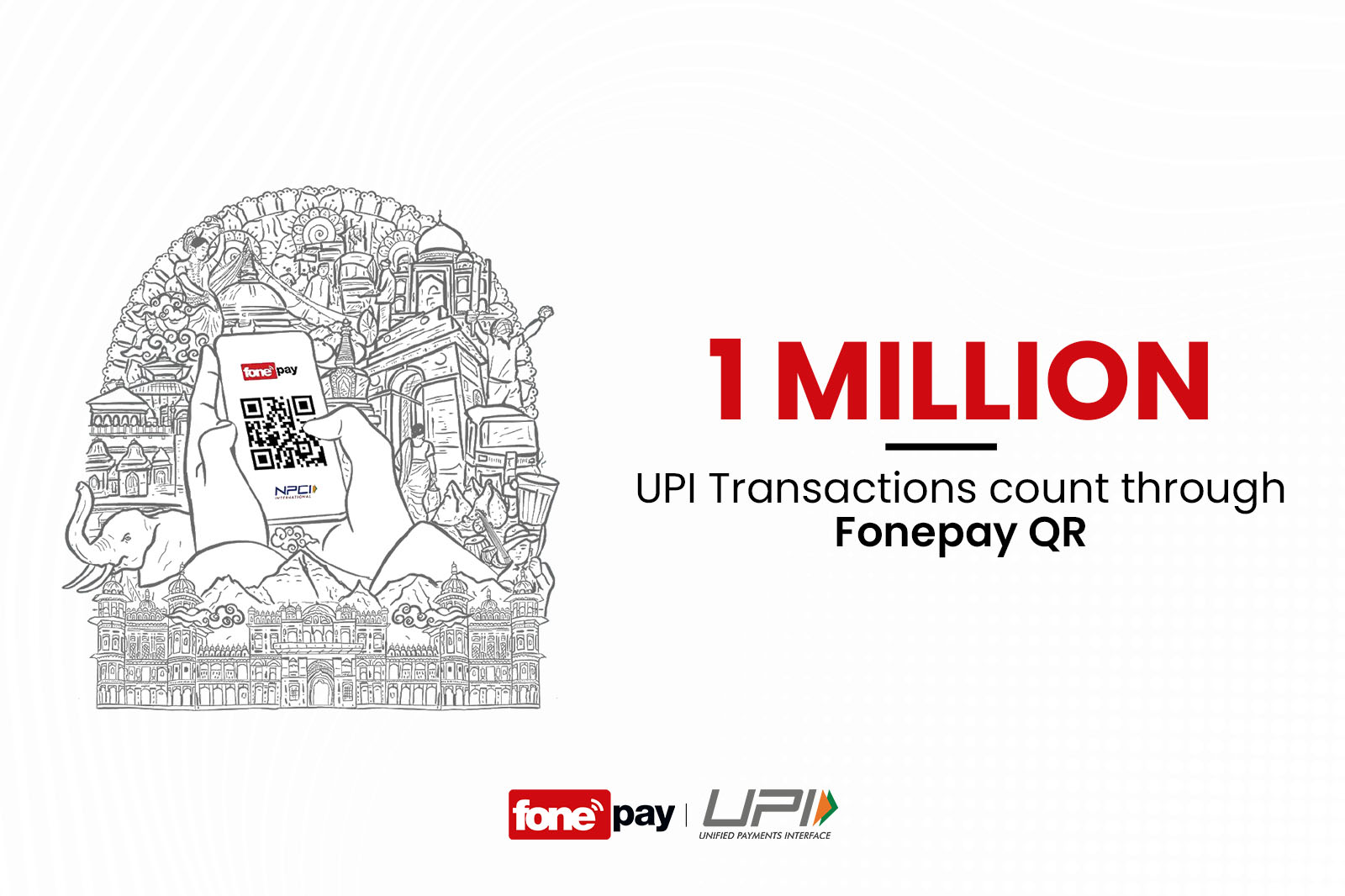 Fonepay and NPCI International Mark Over 1 Million UPI Transactions in Nepal - Featured Image